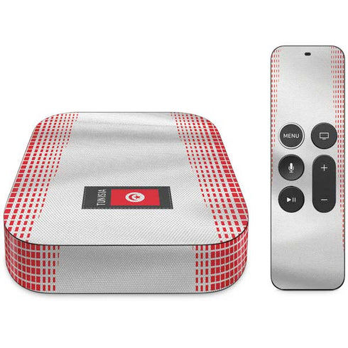 Tunisia Soccer Flag Apple TV Skin
